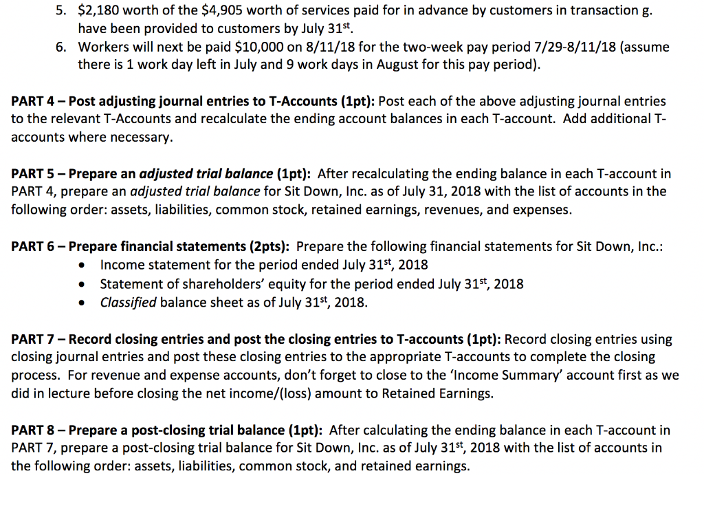 Supplies: $219, A/P: $8,018, Common Stock: $25,000; Retained Earnings: $15,084; Assume all