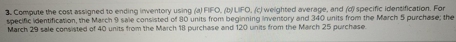 answer is visible Warnerwoods Company uses a perpetual inventory system. It entered