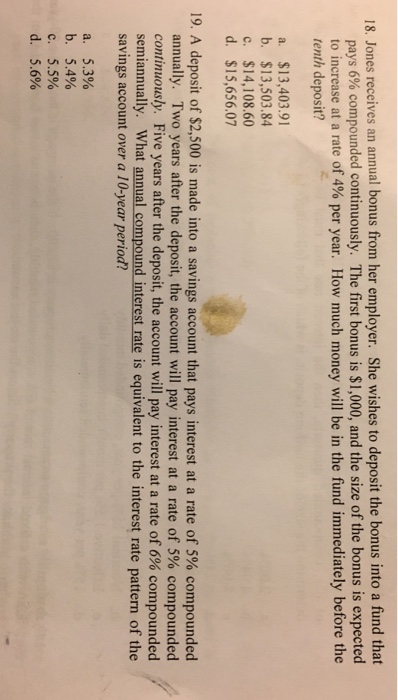 of $185 over a 24- month period. If 10% per year, compounded