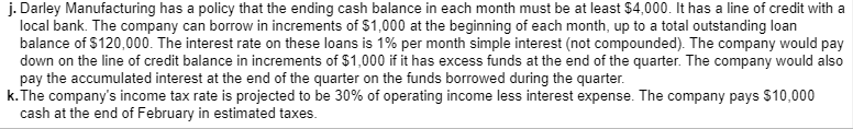 Data Table Current Assets as of December 31 (prior year): Cash .............$