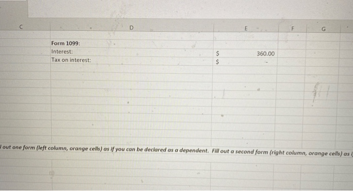tax tables available in FORM 1040...pdf available on Blackboard 1 Form 1040: