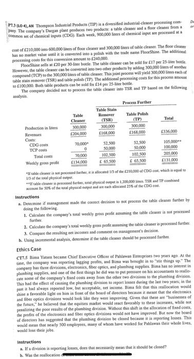 please help me solve these questions(detailed answer please) D 17.3 ILO 4),