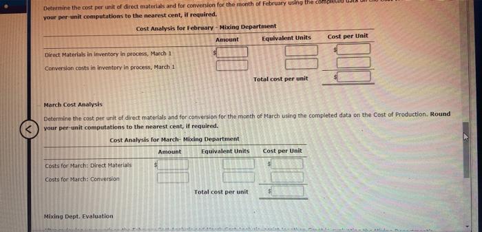 the Mixing Department, the materials pass through the Baking and Packaging departments,