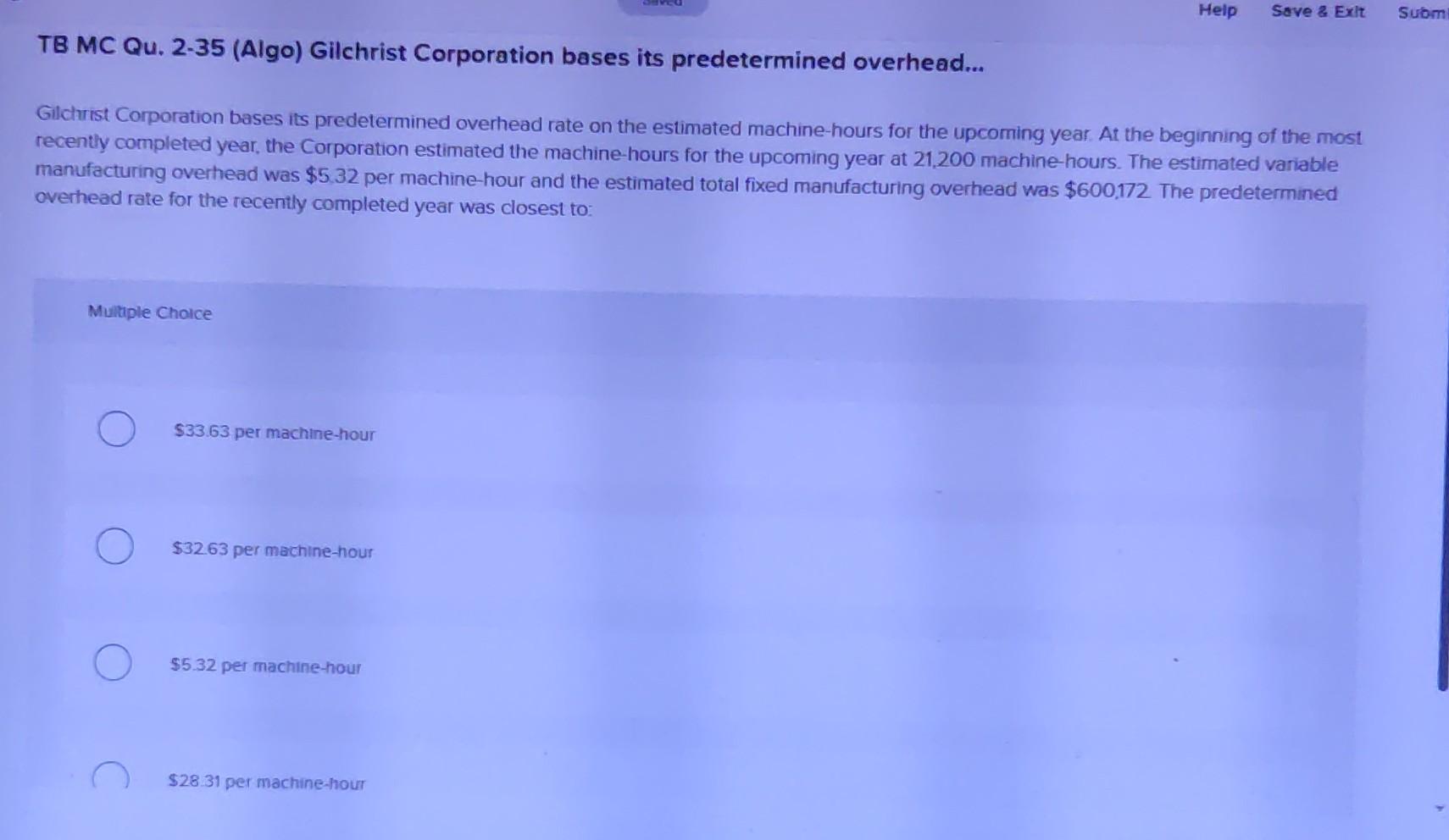 the year. The fixed costs of the Order Fulfilment Department are determined