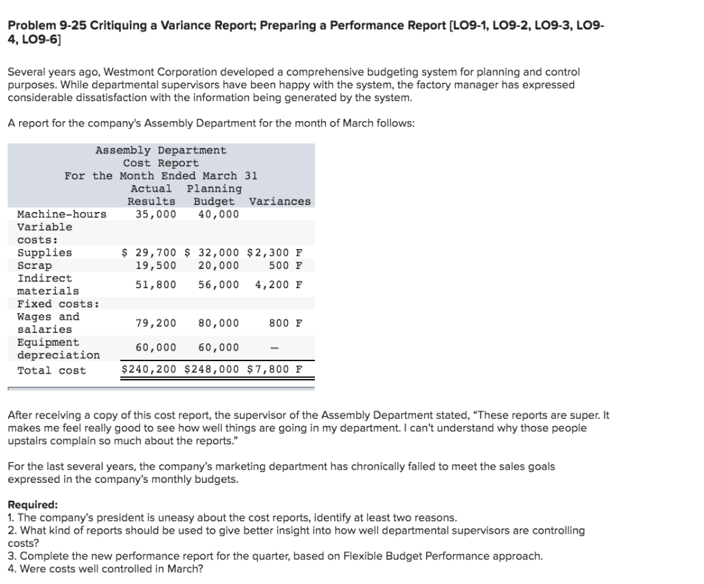 Please help answer the incorrect answers below.. Thanks!! Problem 9-25 Critiquing a