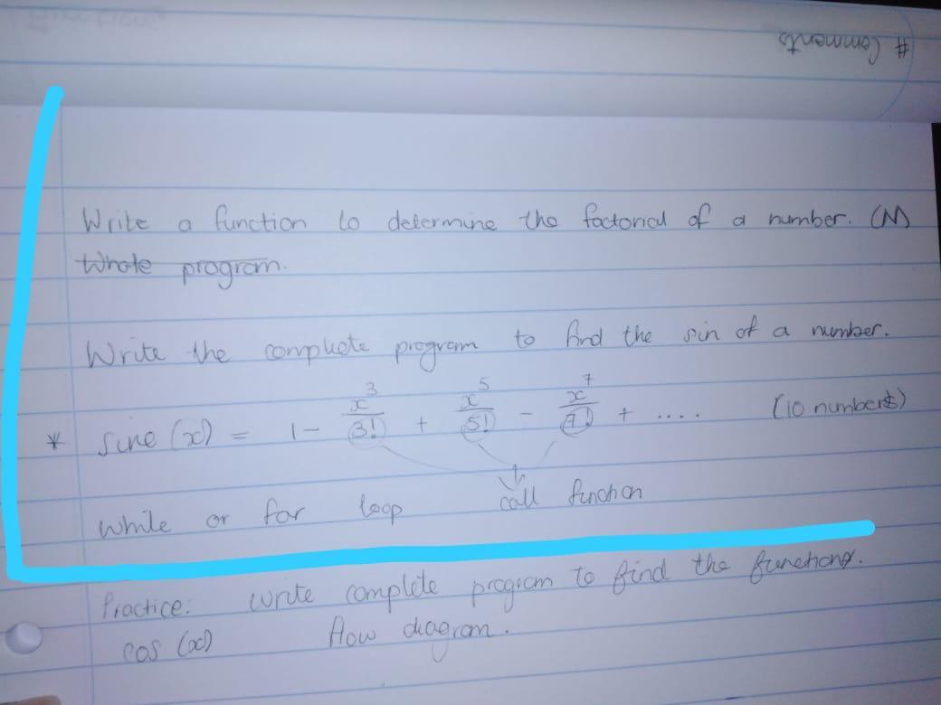  roumo) # Write a function to determine the factorial of a