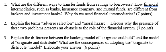 1. What are the different ways to transfer funds from savings
