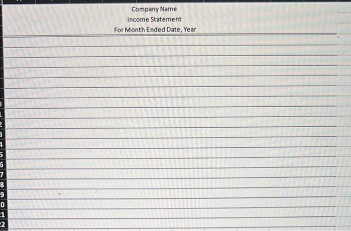 and required closing entries. Amelia Lamp Company Trial Balance December 31, 20x4