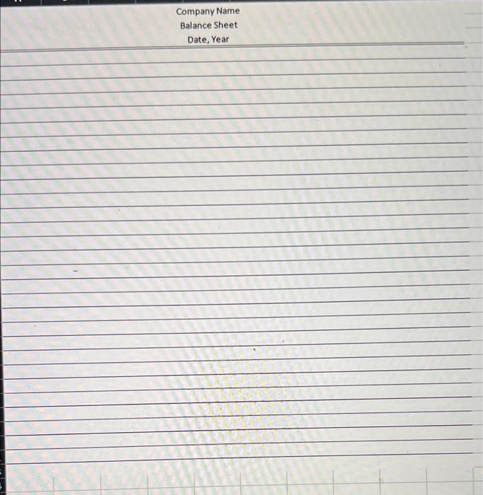 No. Account Title 100 Cash 103 Accounts Receivable 105 Merchandise Inventory, January