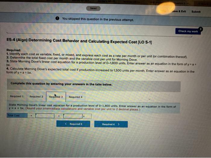 very popular. Morning Dove sells all units it produces each month. The