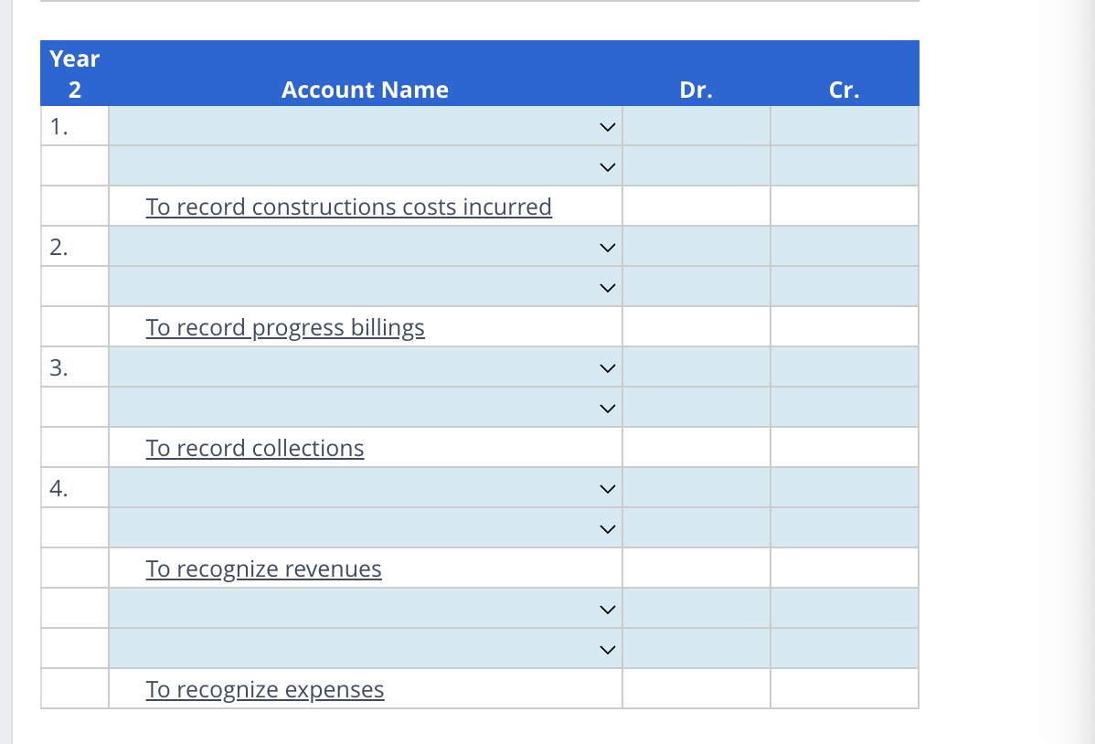 $1,500,000. Construction started in January of Year 1 and was completed in
