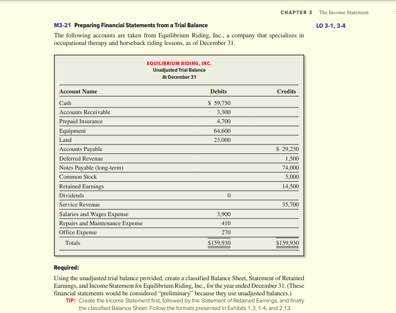 Based on the information provided, you are required to : 1.