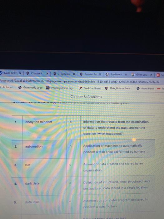  PFA20 ACCCX Chapter 4 3: Systems X U Pearson Rex Buy