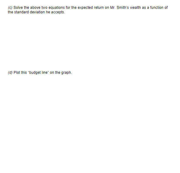 a risky asset that has an expected return of 30% and a