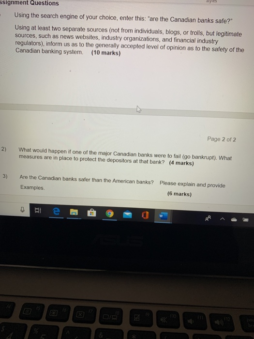  atleast 300 words for each. Styles ssignment Questions Using the search