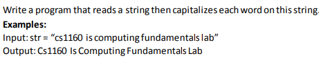 using C please. Write a program that reads a string then