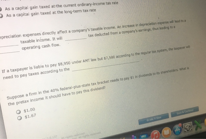 tax system signment 03-Financial Statements, Cash Flow, and Taxes Due on Jul