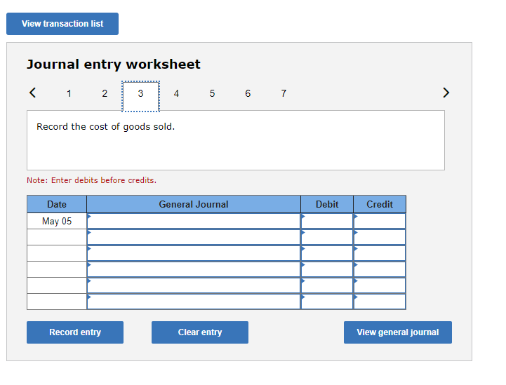 products. 2 points May 3 Allied made its first and only purchase