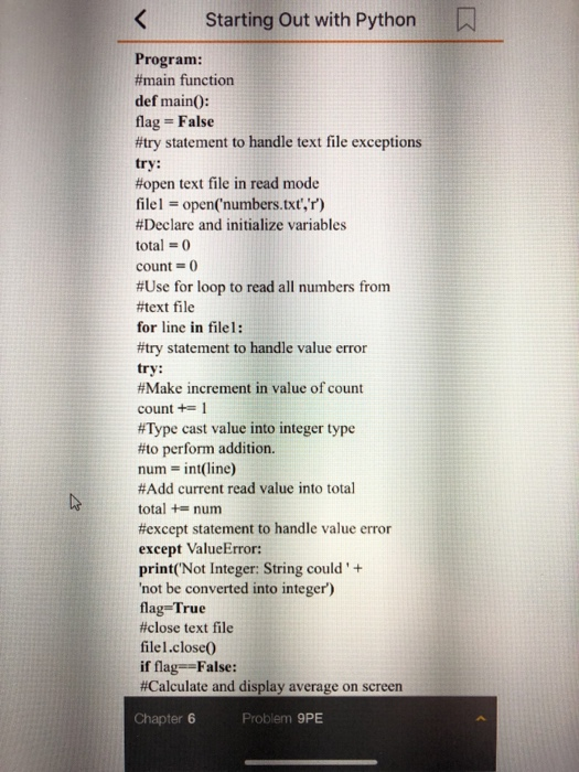 (Python) What is the syntax for this textbook solution? The first and
