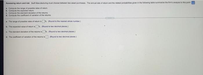 the contents of the data table below into a spreadsheet.) Rate of