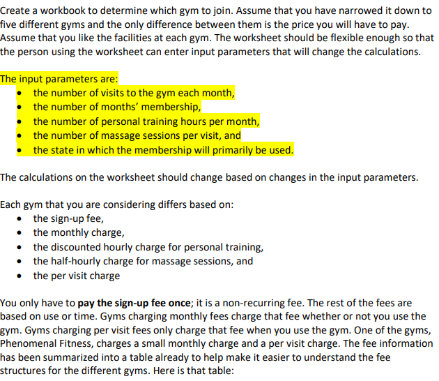  I'm stuck. Please show formulas used. Create a workbook to determine