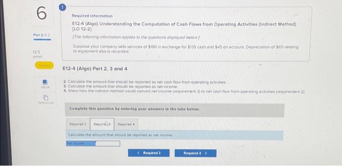 Understanding the Computation of Cash Flows from Operating Activlties (indirect Method) [LO122]