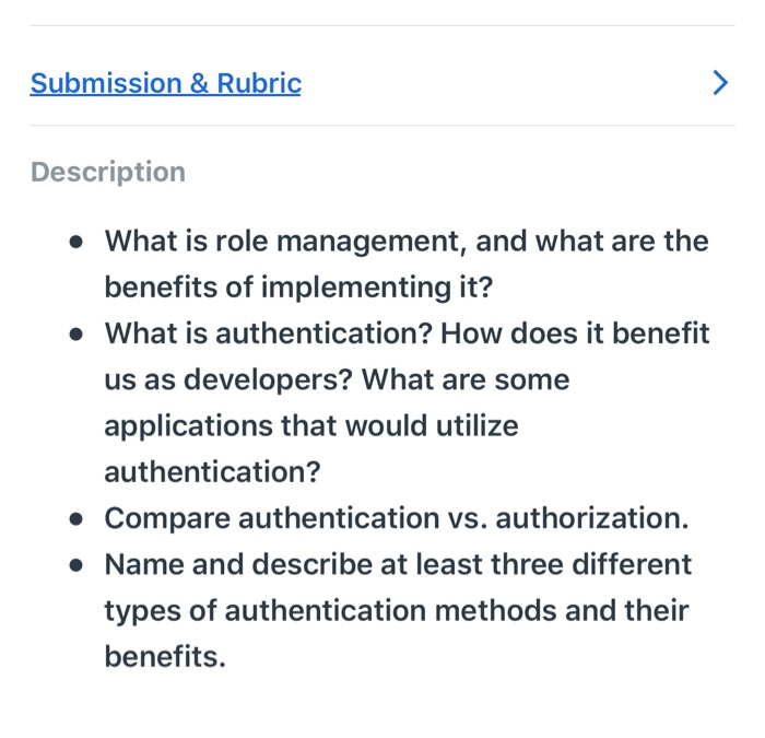  Computer Program PHP PHp question answer Submission & Rubric Description What