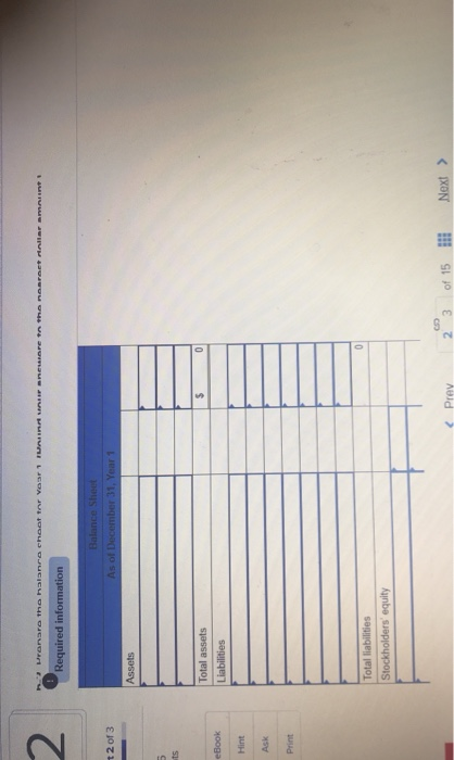 to Ozark Sales for Year 1: 1. The business was started when