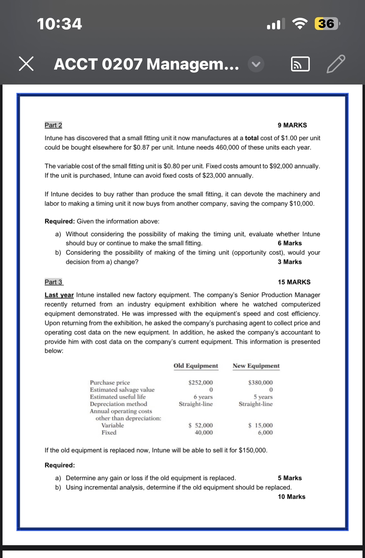 part 2 and part 3 Intune Global Corp. has a joint process