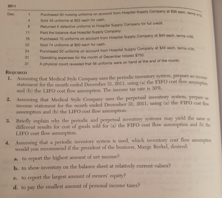 LIFO and was wondering if someone could help me out with this