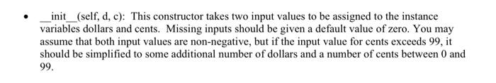 python can I get code for this? _ init__(self, d, c): This
