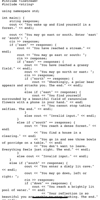 a simple maze as might be found in an adventure game. a)