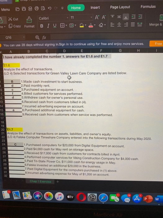  posted this by mistake Home Insert Page Layout Menu Formulas Calibri