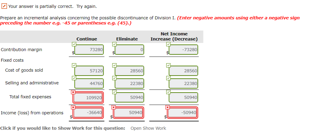 Company has four operating divisions. During the first quarter of 2020, the
