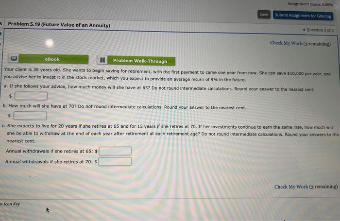 a $34,000 loan to be repaid in equal installments at the end