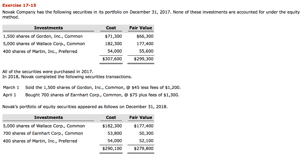 I need help getting the correct answers to this proplem please Exercise