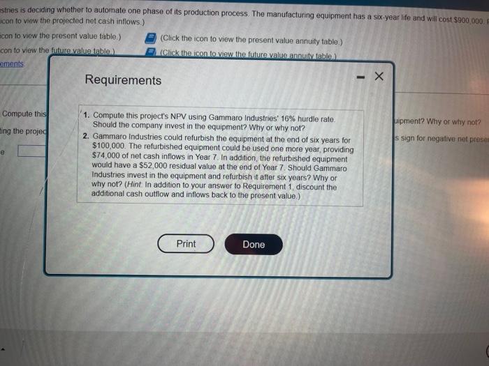 to vere the projectid net cach infons). (Click the icoe to vioe