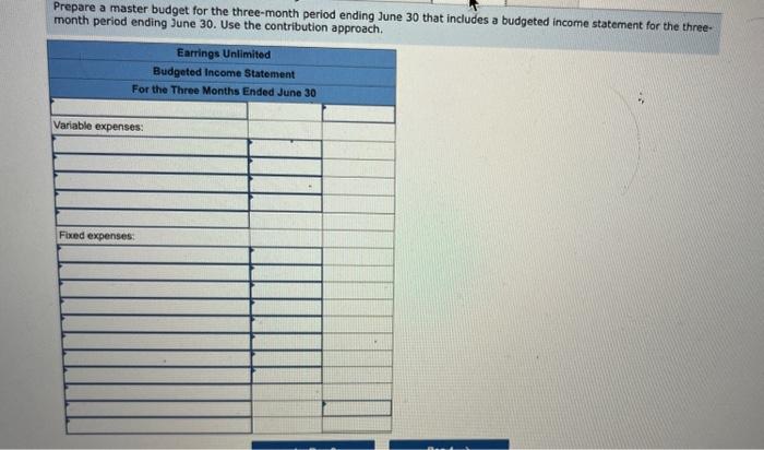 end, you have worked with accounting and other areas to gather the