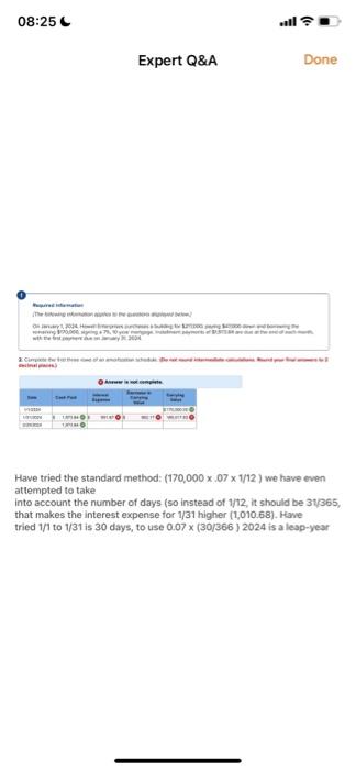 calculated !(: i have included the question and previous attempts at the