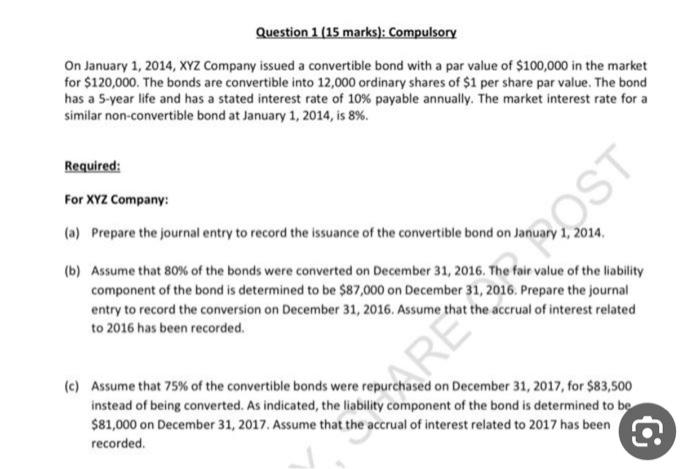 This question is from old exam.please answer the question with detials. On
