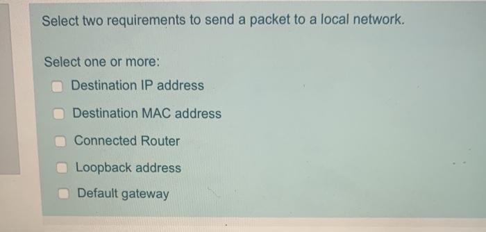 request is sent within a local network? stion RAM ROM Hard disk