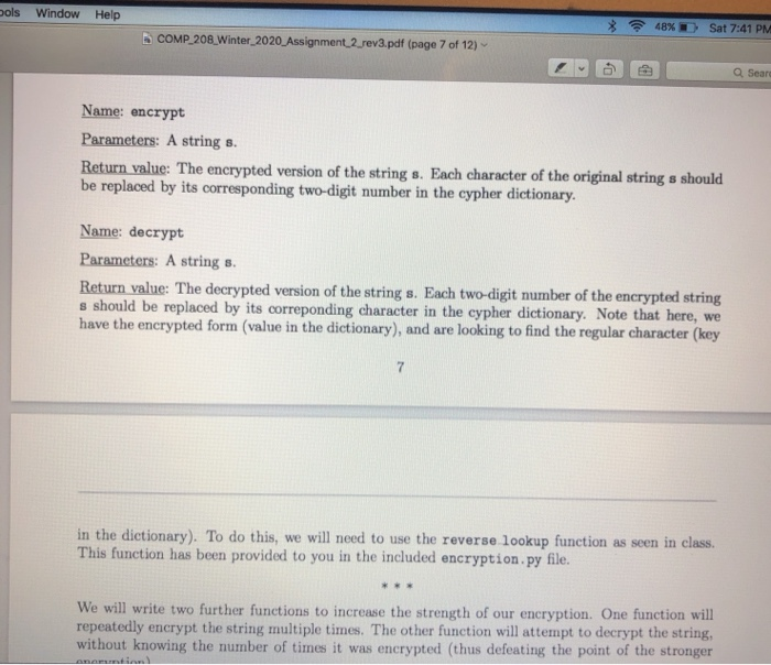 ID here] # Assignment 1, Question 3 import random # Given a