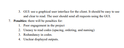 will send me 3 scripts the client , the server and json