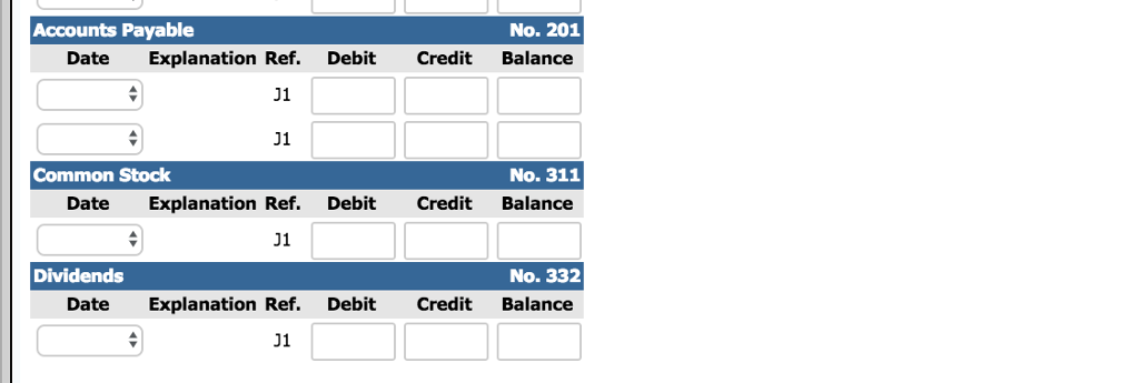No. 726 Salaries and Wages Expense, and No. 729 Rent Expense