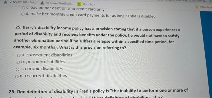  VENSURE HR-My A Vensure ClientSpac. DocuSign c. pay or ner aept