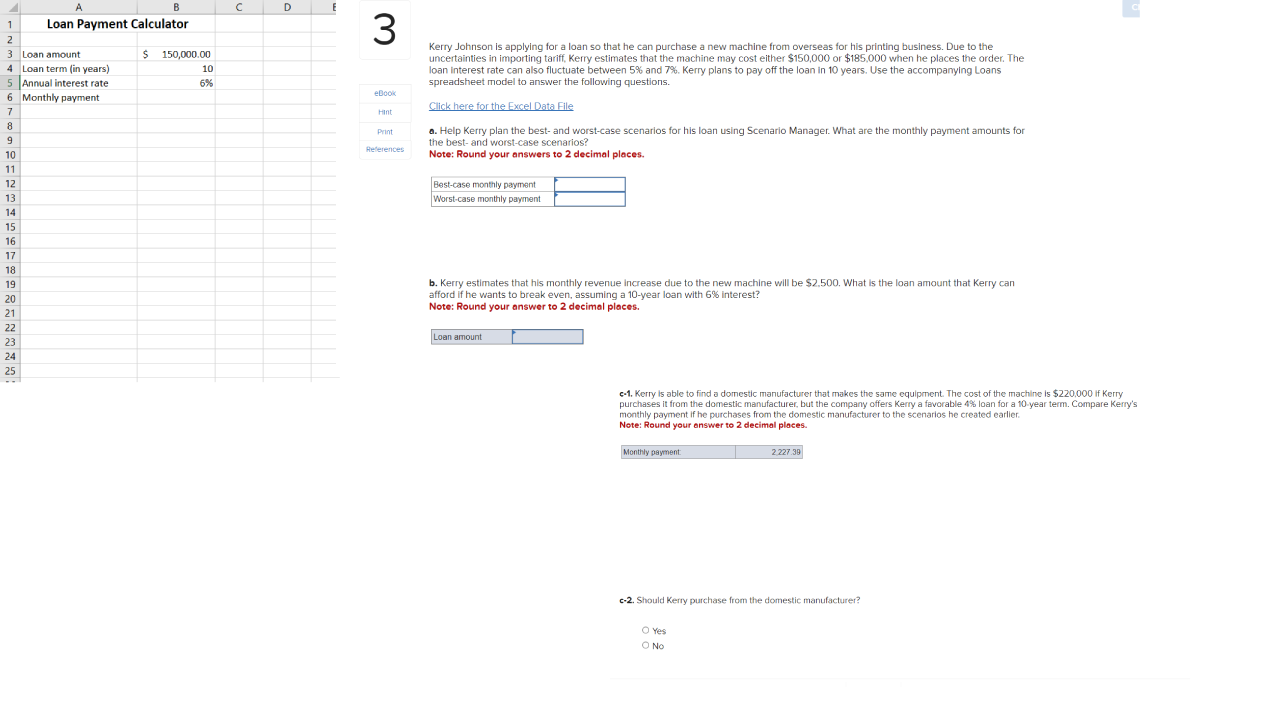  Answers only a,b,c1,c2 thanks 