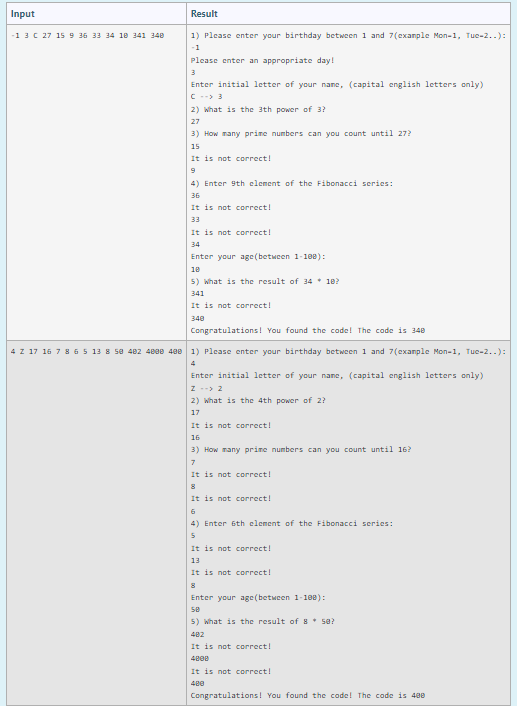 language. dont't use C++ 1 In this part of the project, main