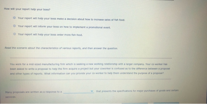question You work at a large pet-supply store. To reduce an overstock
