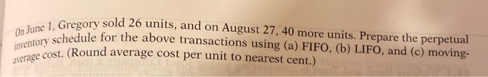 product E2-D2 include the following purchases. Number of Date Units Unit Price