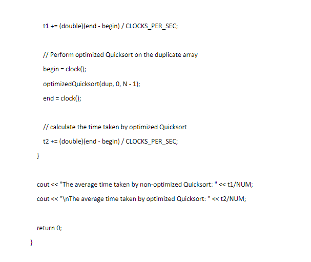 arnays of imegers. - Implernent in Java the Hybrid Quicksori algonithen for